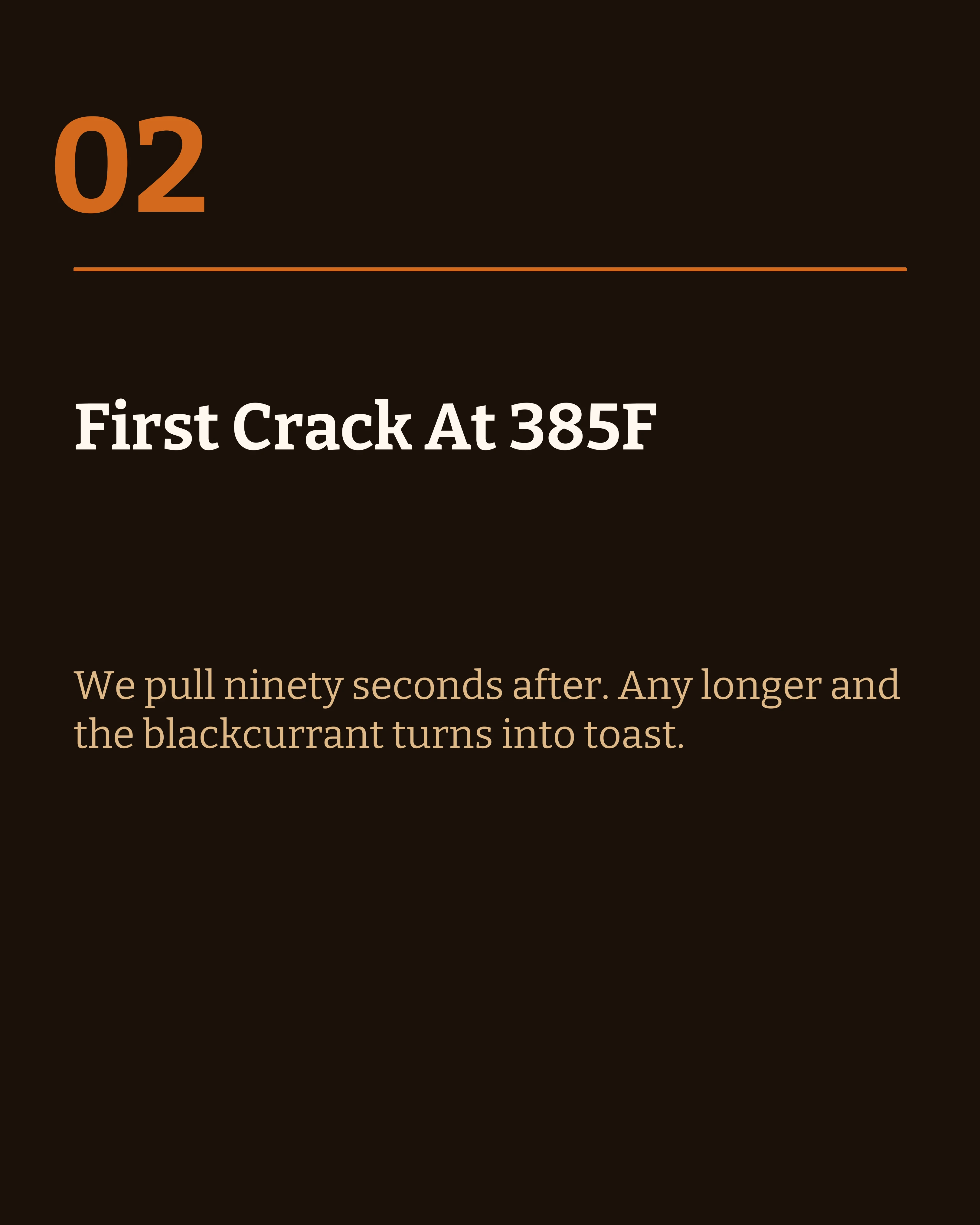 Slide about roast profile temperature