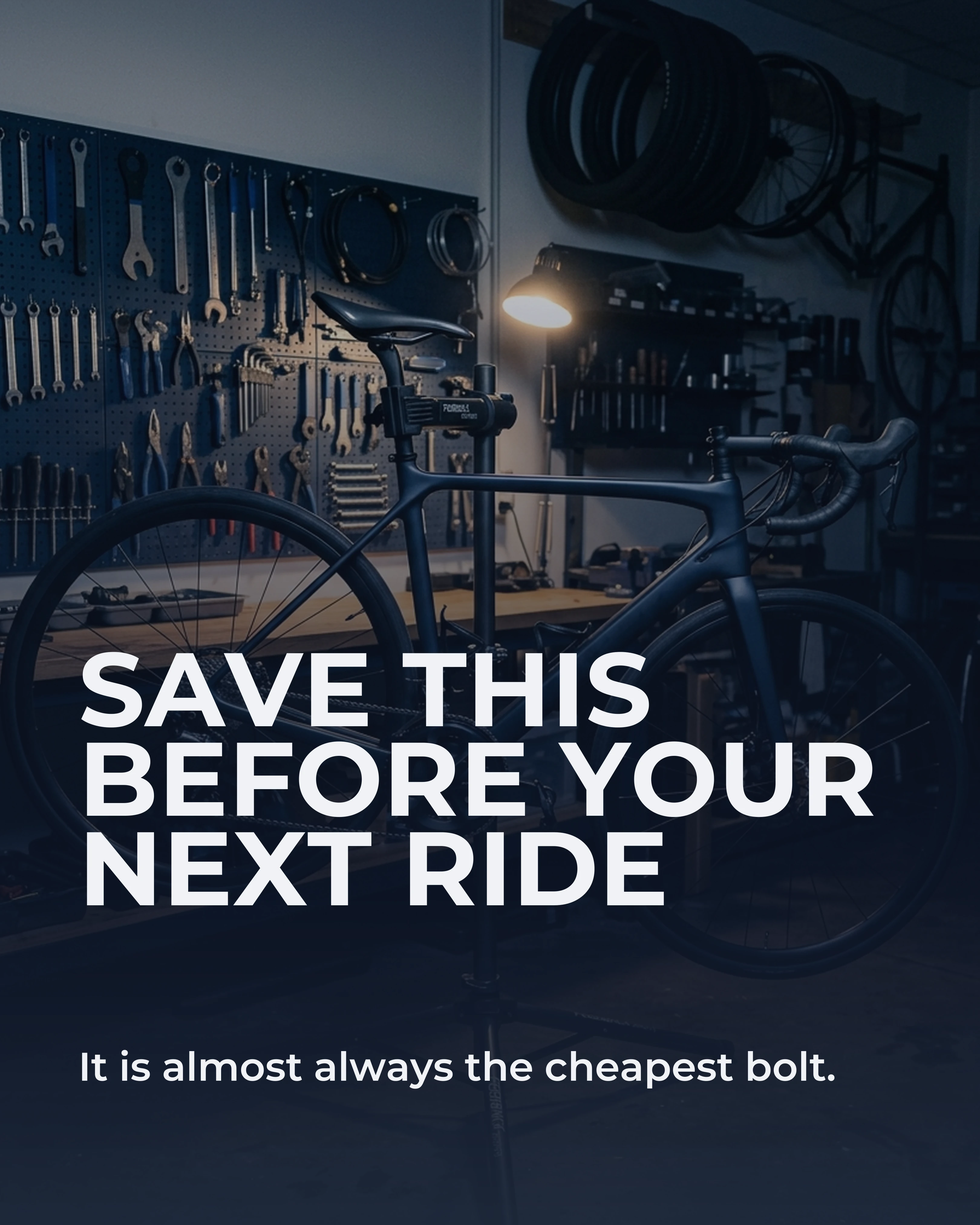 Closing slide: save this before your next ride