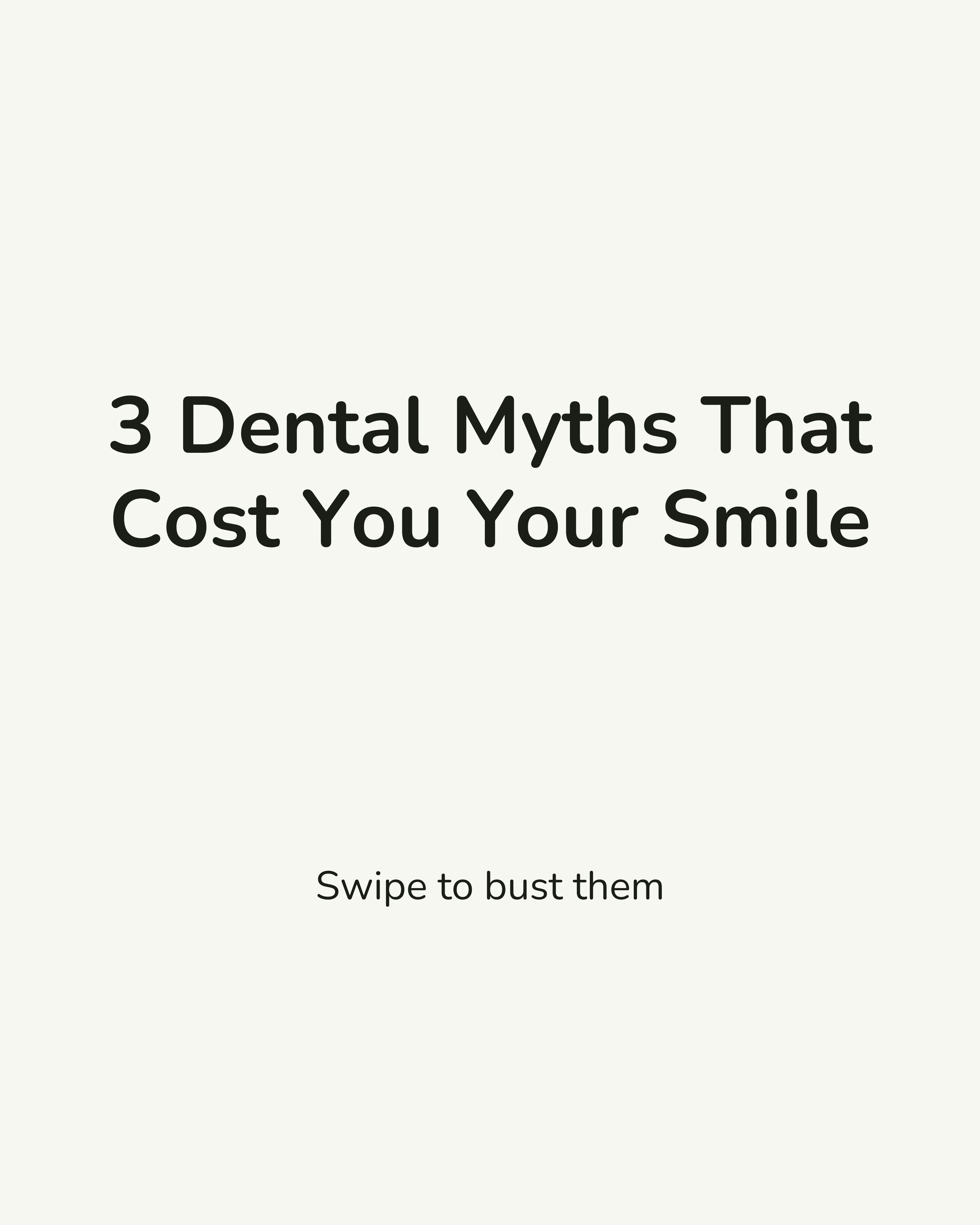 Dental myths carousel slide