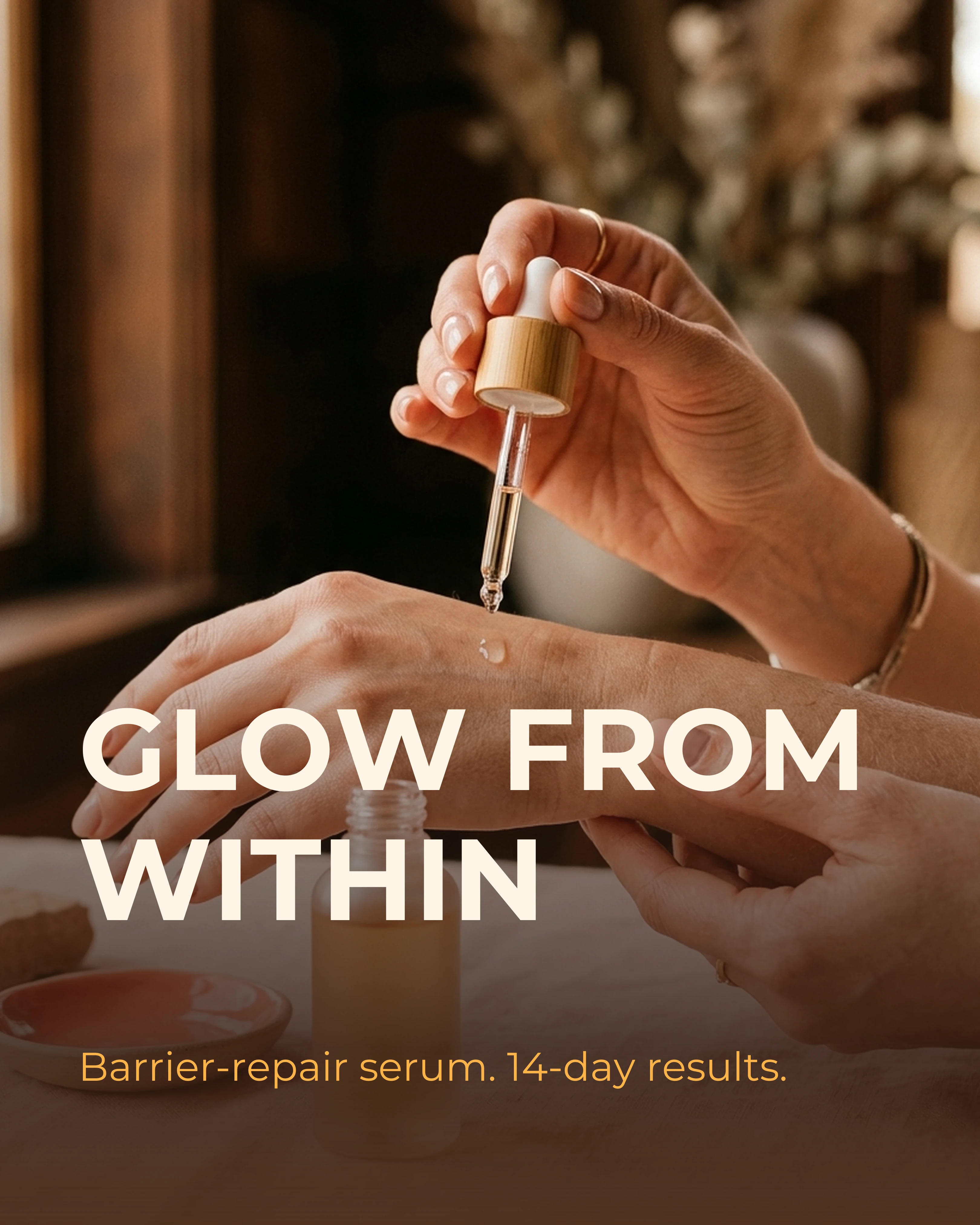 Product visual — skincare