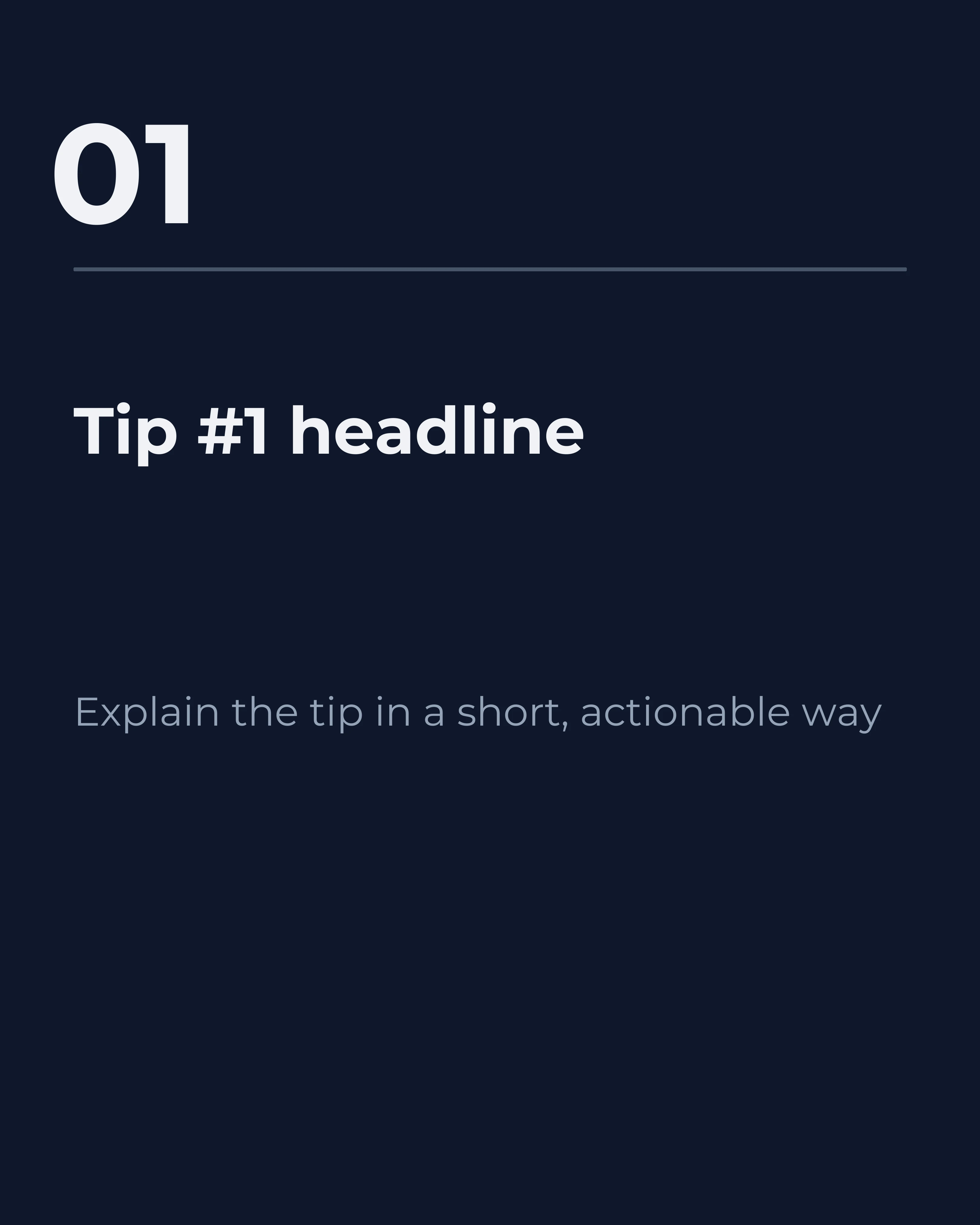 Financial milestone checklist slide