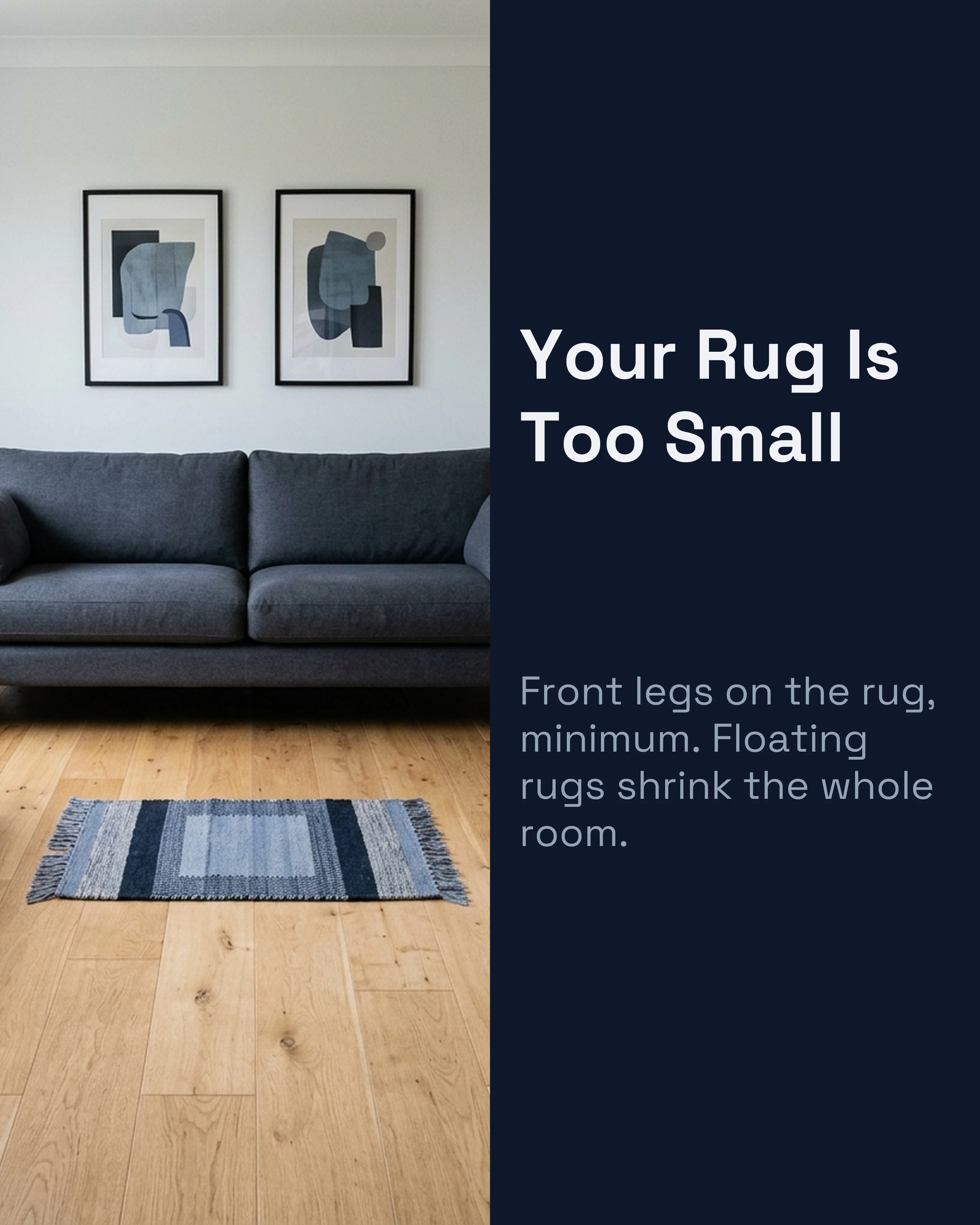 Common rug scale mistake slide