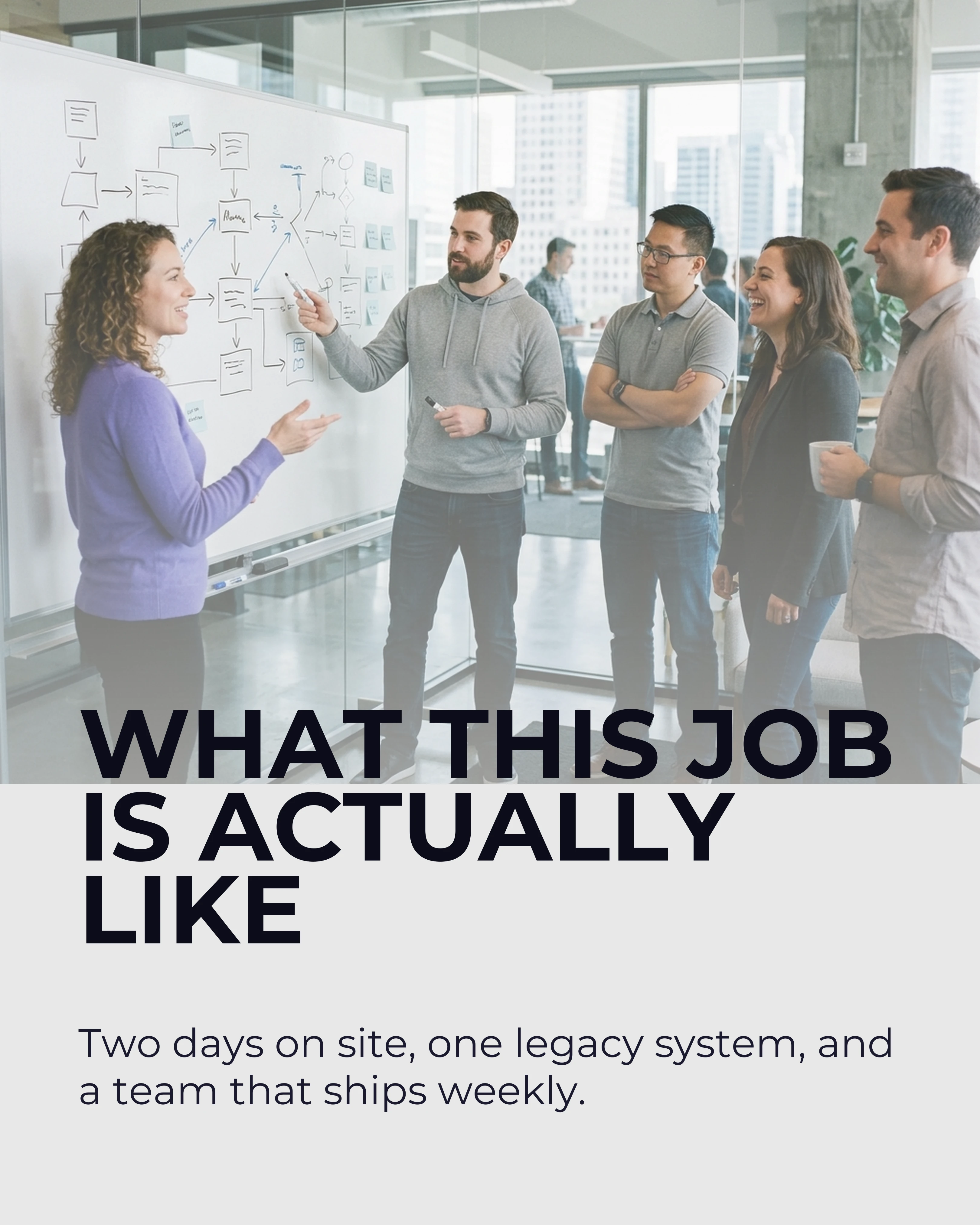 Role deep dive with the team slide