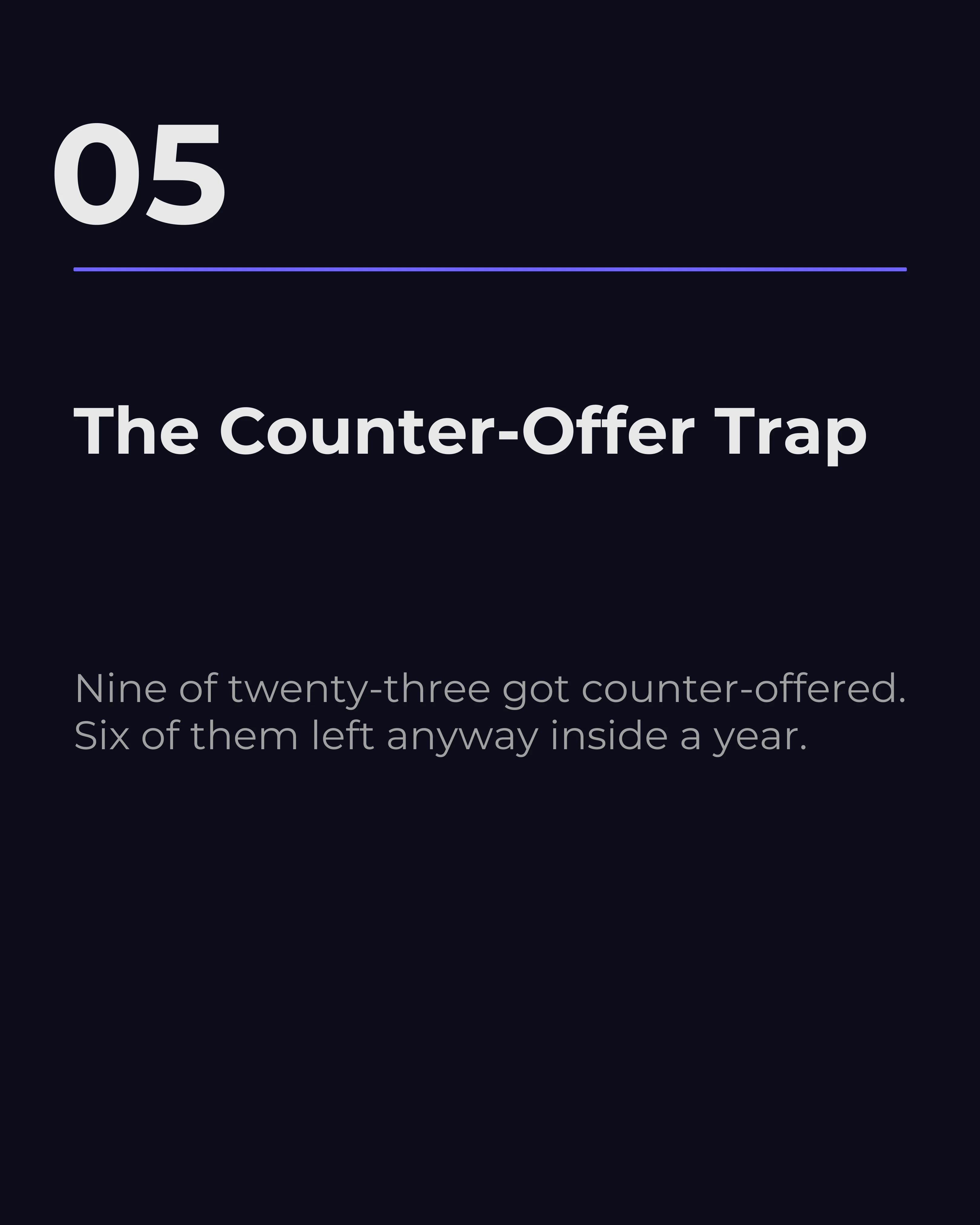 Counter-offer outcomes slide