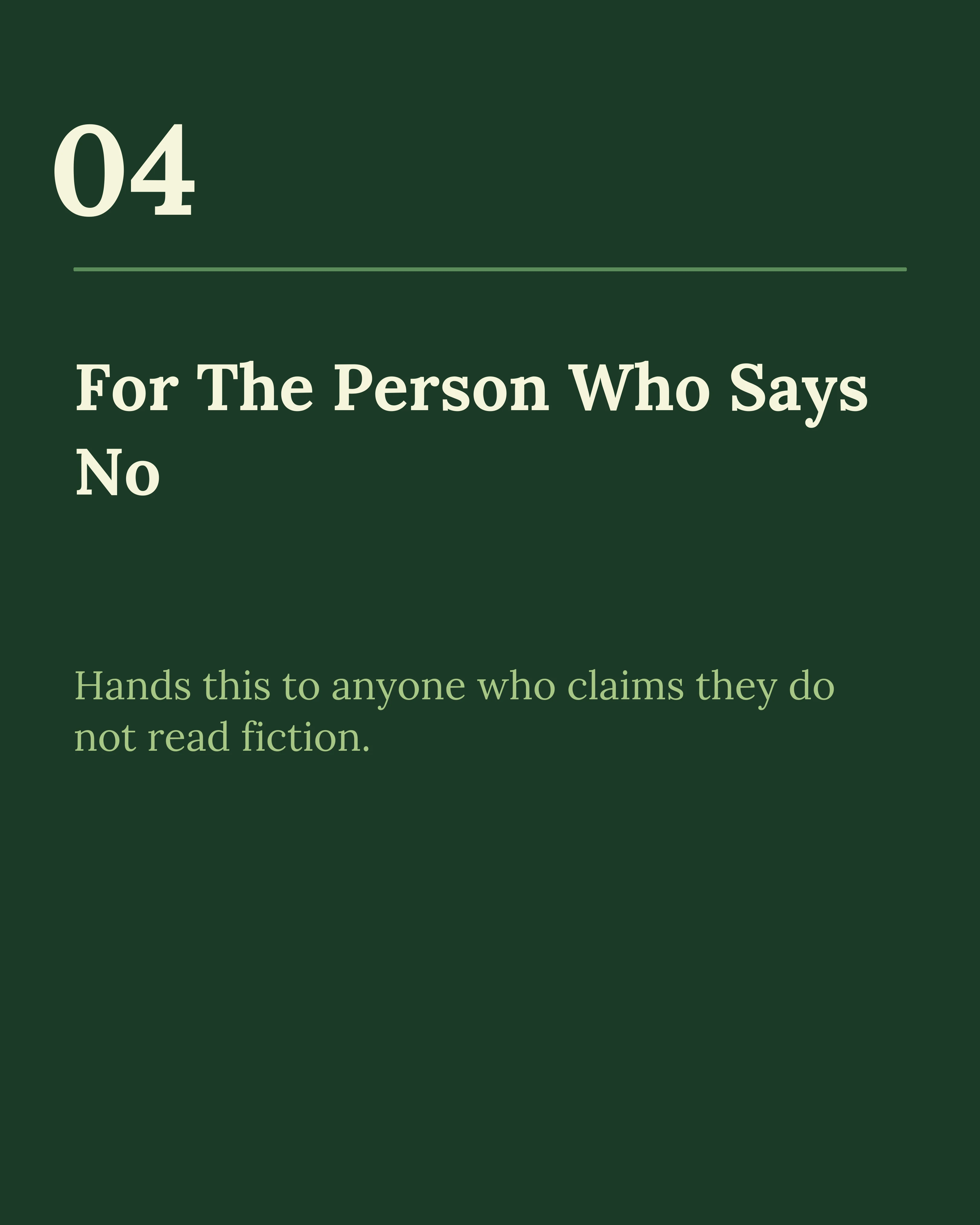 Staff pick slide four