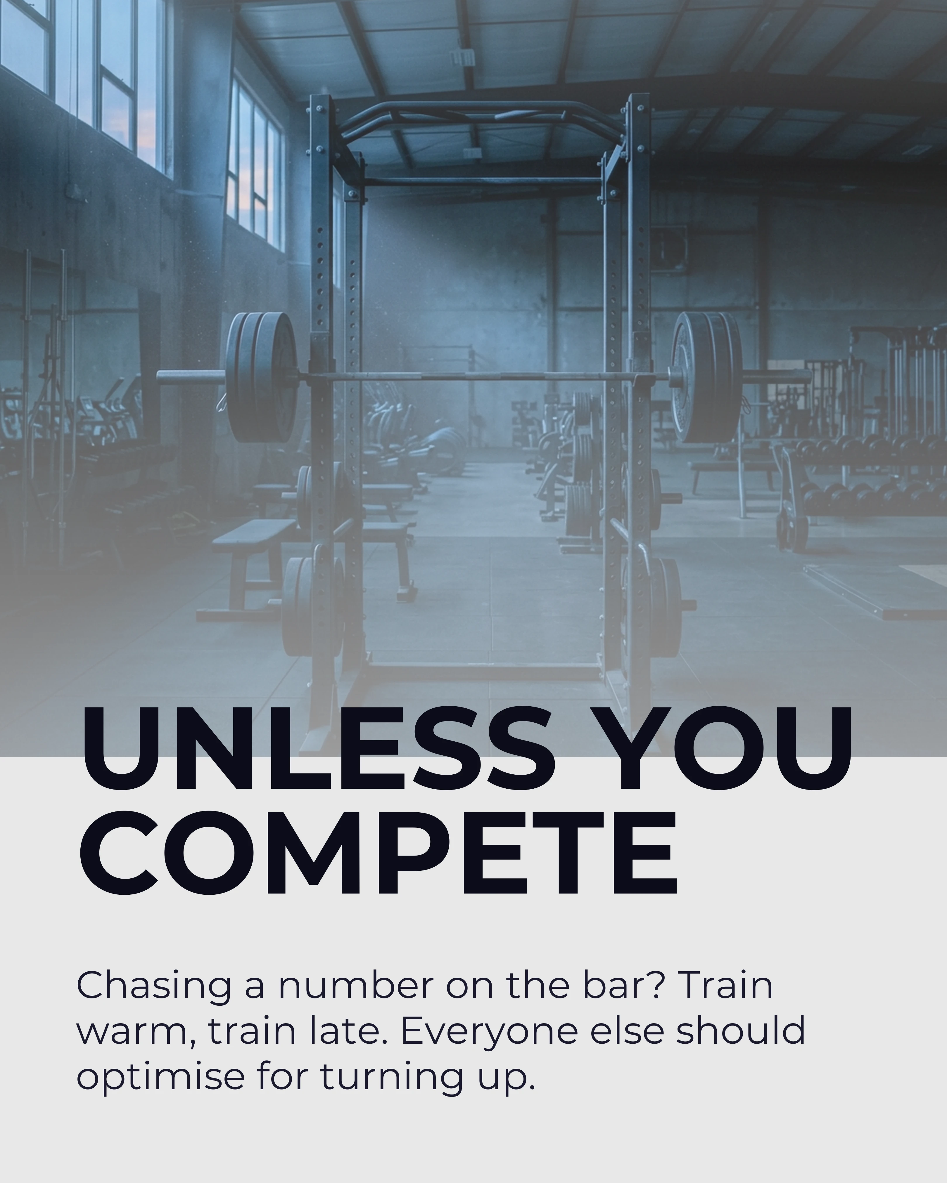 Nuance slide: unless you compete