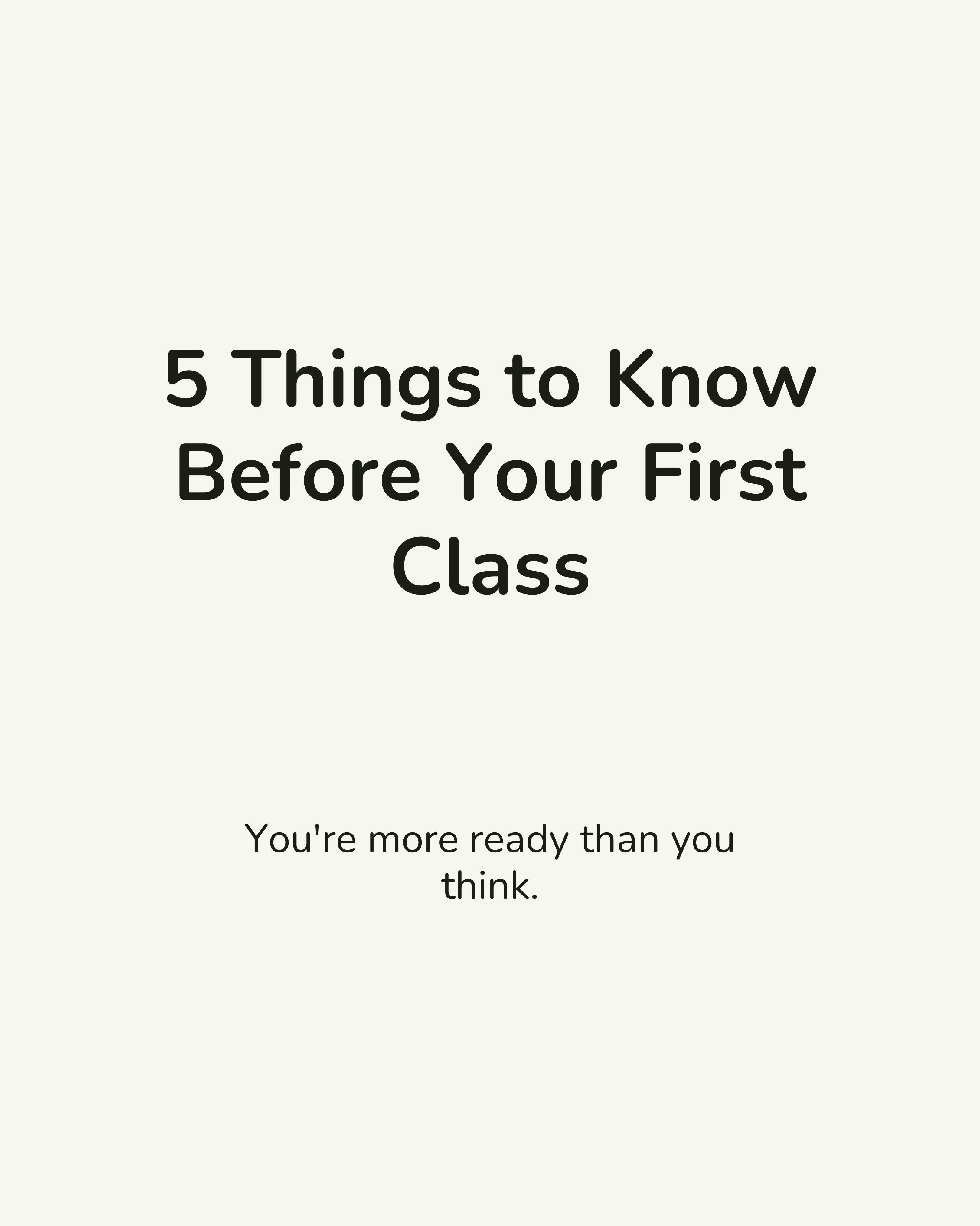 Beginner yoga reassurance slide