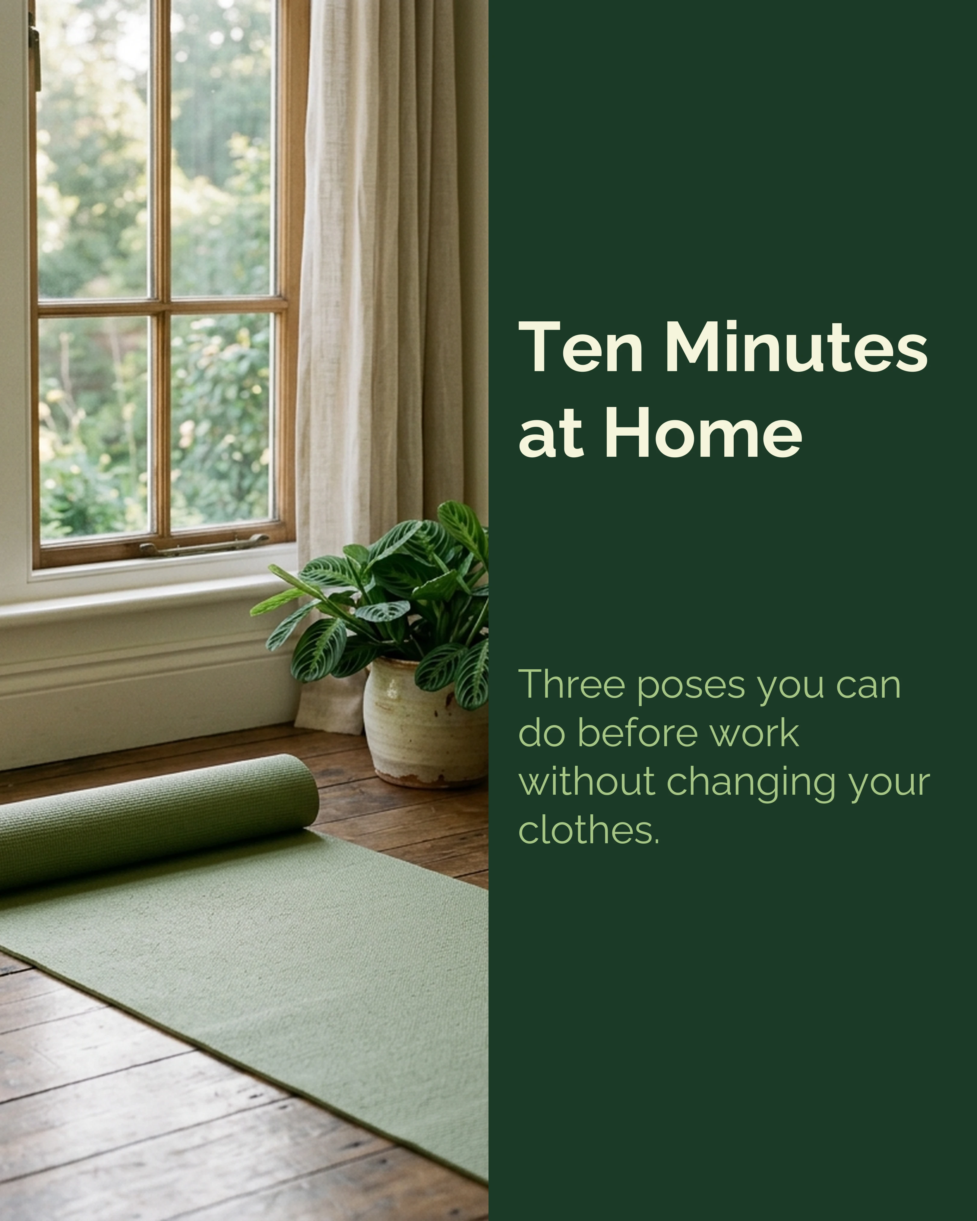 Ten minute home practice slide